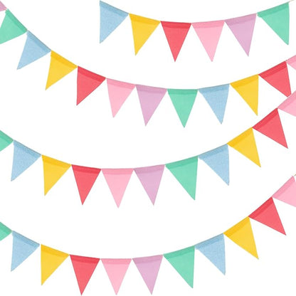 G2PLUS Bunting Banner, Triangle Flag Garland, Pennant Banner Flags, Pride Month by G2PLUS