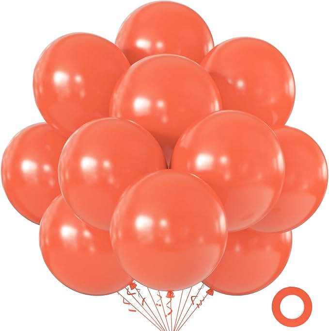 Blush Balloons 18 Inch 24 Pack Matte Helium Latex Round Pink Balloons by KALOR