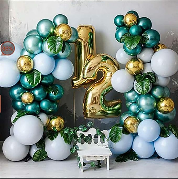Metallic Green Balloons, Birthday Decoration, Wedding Party, Baby Shower - Image 5