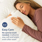 Queen Pillow Cases Set of 10 - Ultra Soft Hotel Quality Pillowcase Covers - Comfy, Cozy & Wrinkle Free - Shrink, Stain and Fade Resistant - Machine Washable Pillow Protectors - 10 Pcs Set - Off White