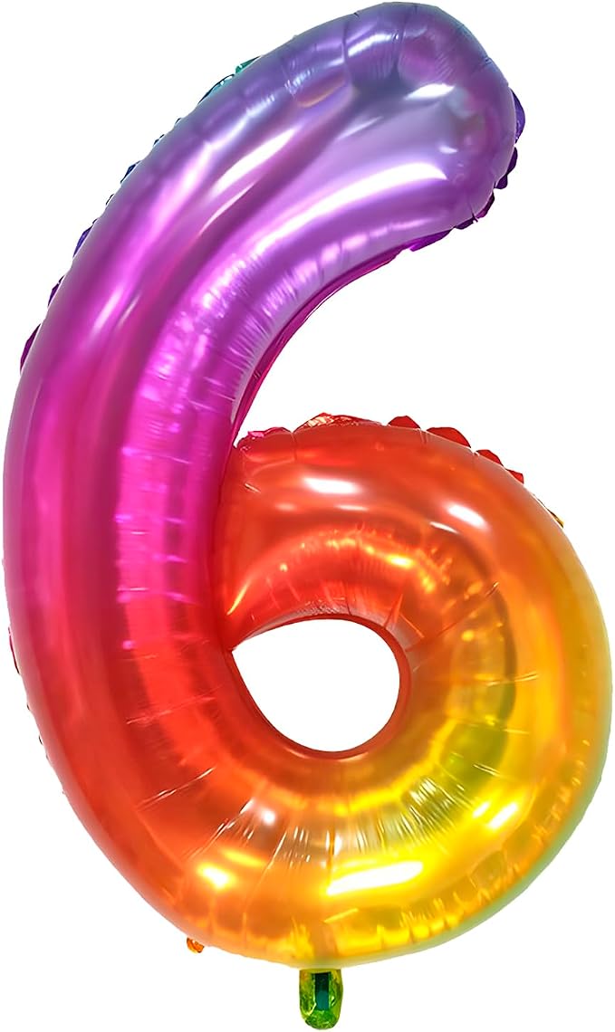 40 Inch Jelly Number 6 Balloon Suitable by Unknown