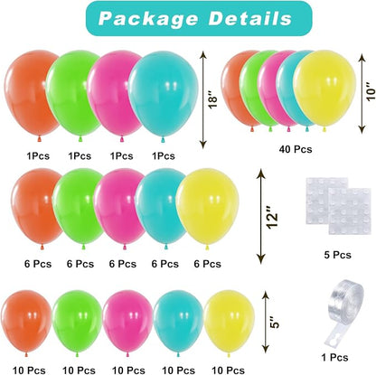 Tropical Balloons Arch Kit - Image 2