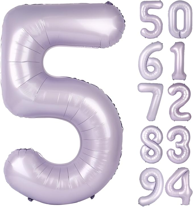 Light Purple 5 Balloon by IWERP