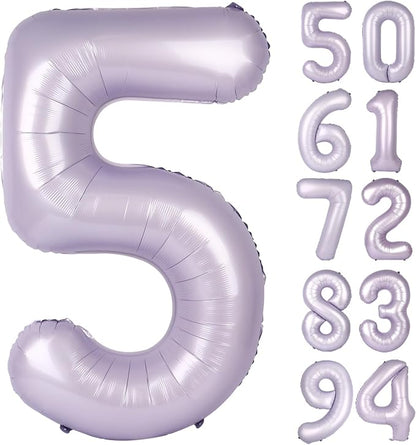 Light Purple 5 Balloon by IWERP