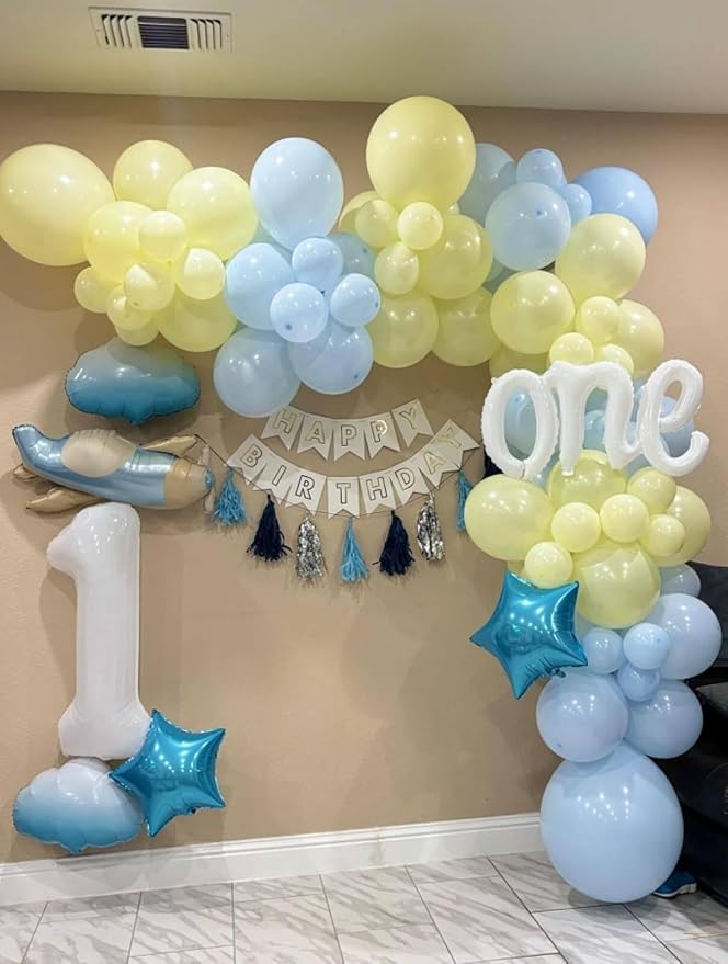 6 Balloon - White Birthday Number Balloons, 40 Inch Decorations Men Women | - Image 2