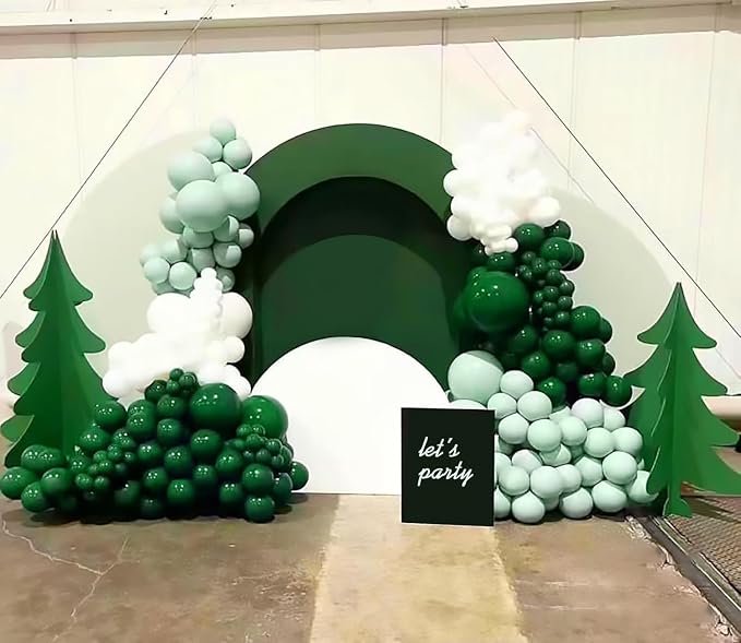 100pcs 12inch Green Balloons - Image 5