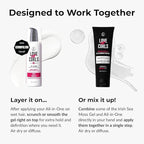 Love Ur Curls® All-in-One Curl Cream Styler for Curly Hair and Irish Sea Moss Hair Gel Bundle, Define, Hydrate and Style with Shea Butter, Medium Hold Curl Styling Gel to Reduce Excess Frizz