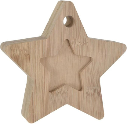 Natural Colored Star Bamboo Balloon Weight by AmscanPartySupplies