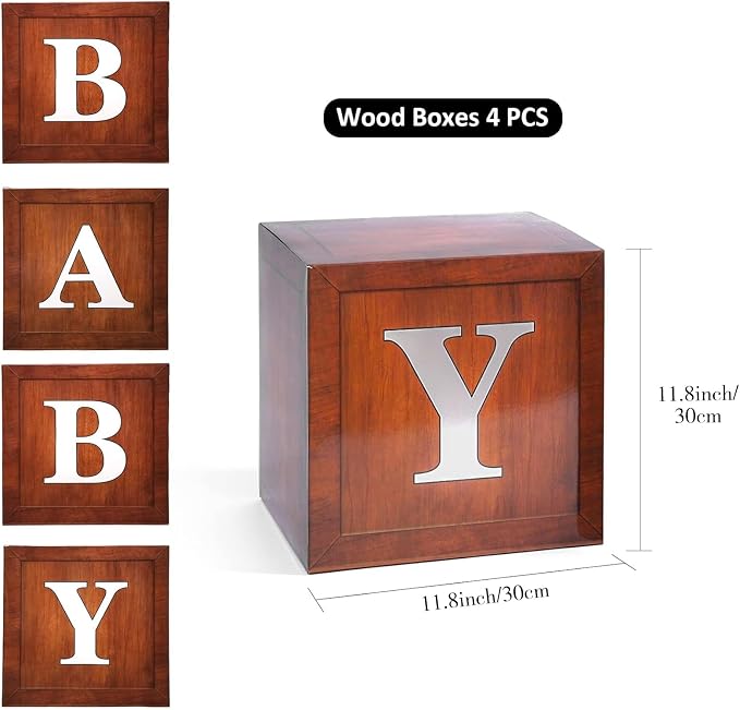 Voircoloria Baby Boxes with Letters - Image 3