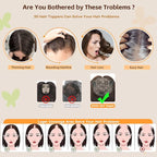 Hair Toppers for Women with Thinning Hair Toppers 360° 3D Topper Hair Pieces for Women Smiling Style Leads Fashion