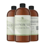 Pumpkin Seed Oil - 32 oz - Pure, Unrefined, All Natural, Non-GMO, Pumpkin Oil Perfect for Hair, Skin, Nails, Body Scalp, Facial Care Moisturizer - Hydrating & Nourishing - Packaging May Vary
