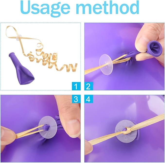 50pcs Balloon Closures, Clasps Clips - Image 2