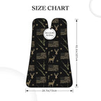 Waterproof Beard Trimming Bib, Non-Stick Hair Catcher for Men Shaving, Grooming Apron for Husband Dad, Hunting Deer Camo Camouflage American Flag Black Shave Bib