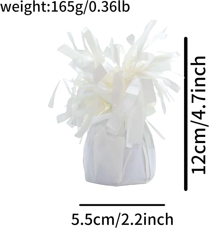 Balloon Weights, 12 Pieces, Weight 0.36Lb | Aluminum Foil, Suitable - Image 2