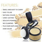 VOLLUCK Root Touch up Powder, Instant Hairline Powder for Thinning Areas and Gray Hair Coverage, Natural and Non-greasy Root Cover up for Women and Men (Light Blonde, 0.14 Ounce)