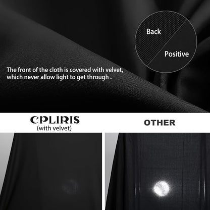 CPLIRIS 5x7ft Black Backdrop Background - Image 3