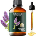 Pure Patchouli Essential Oil for Outdoor Shield, Natural Protective Blends, Earthy Aroma for Reed Diffuser, Room Spray, Hair, Skin Care, Candle, Soap Making, Mumianhua 3.38 Fl Oz
