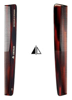 #51 Handmade Wide Narrow Tooth Comb Tortoise Havana Acetate Thick Coarse Curly Thin Fine Straight Hair Detangling Parting Grooming Teasing Hair Styling Hairdresser Barber Hairdressing Wet Dry