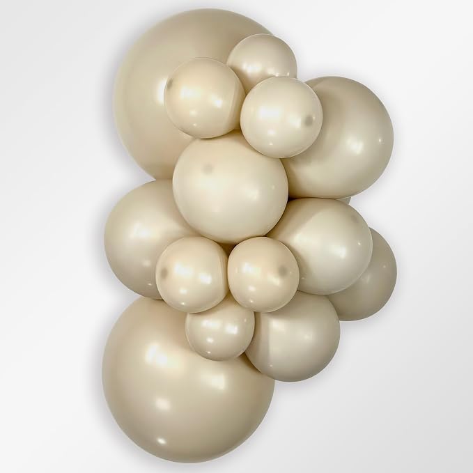 Sempertex Deluxe White Sand Balloons, 11 Inch, vibrant color, - Image 2