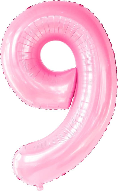 KatchOn, Giant Light Pink Number 9 Balloon by KatchOn