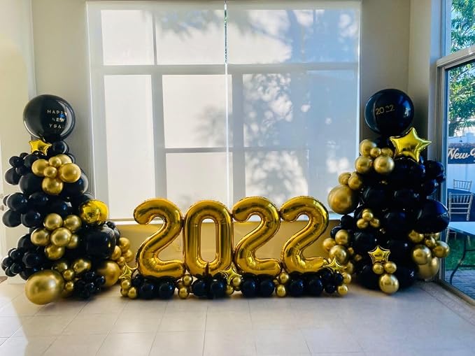 Number Balloon Gold Number 2 for 2nd 22 Birthday Party Decorations, 40 Inch | - Image 4