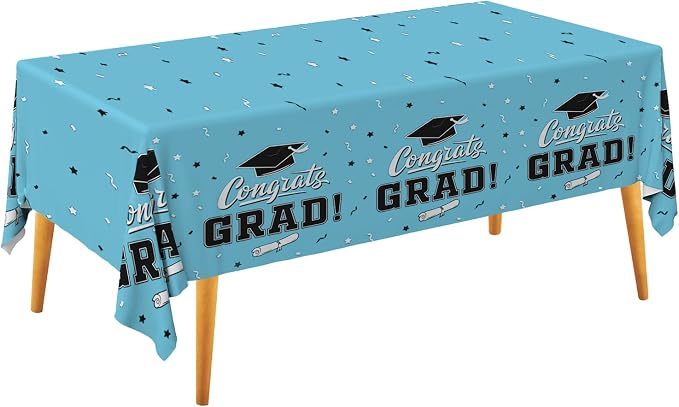 Graduation Party Decorations, Gongrats Grad Tablecover by Gatherfun