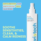 BRIOTECH Topical Skin Spray, Hypochlorous Acid Spray for Sensitive Skin, HOCl Facial Mist, Full Body Support Against Irritation, Calm Redness, Soothe Foot & Scalp, 2 oz Travel Size (2 Pack)
