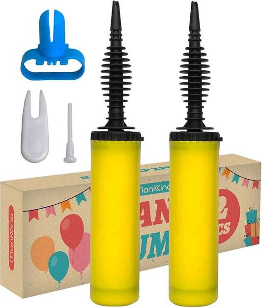 Balloon Pump, Effortless High-Volume Hand Pump by Monkkino