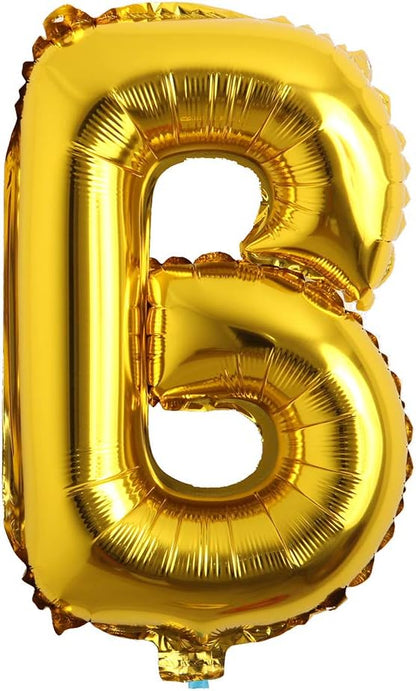 16" Alphabet Letter and Number Balloons Set Package, Aluminum Hanging Foil Film by RUIANSI