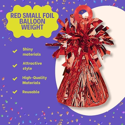 Pink Small Foil Balloon Weight - 6 oz - Vibrant Pink Hue Perfect - Image 4