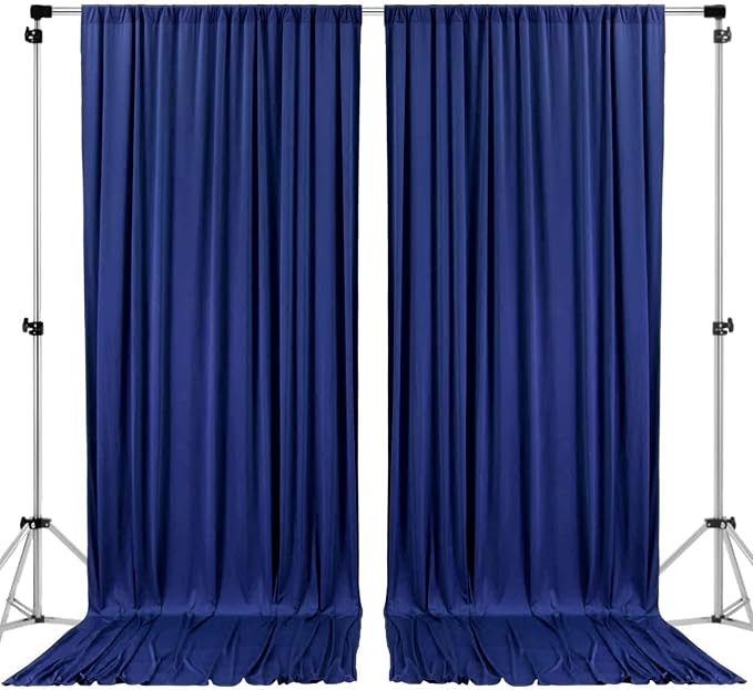 AK TRADING CO. 10 feet x 10 feet Polyester Backdrop Drapes Curtains Panels by Fabrics%7CEventDecor%7CCrafts%7CUpholsteryFoam