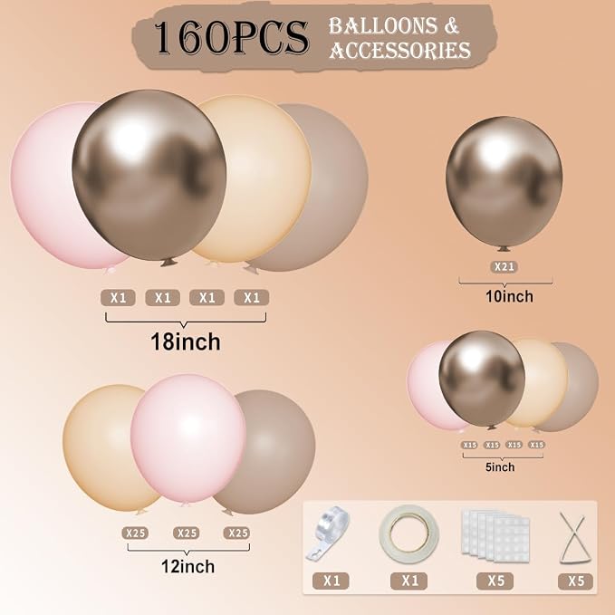 Boho Ballon Arch Kit - Image 2