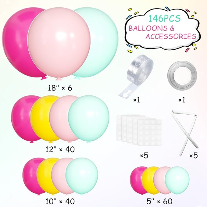 MEBAY Balloons Arch Kit - Image 2