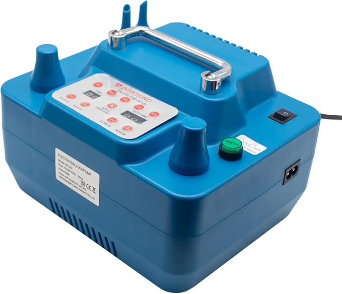 iDili 800W Professional Electric Balloon Pump, Timing Quantitative Double Hole - Image 2