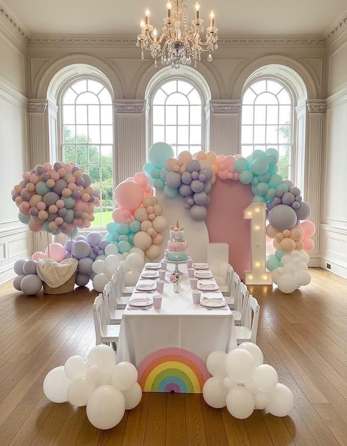 426Pcs Pastel Balloon Arch Kit - Image 5