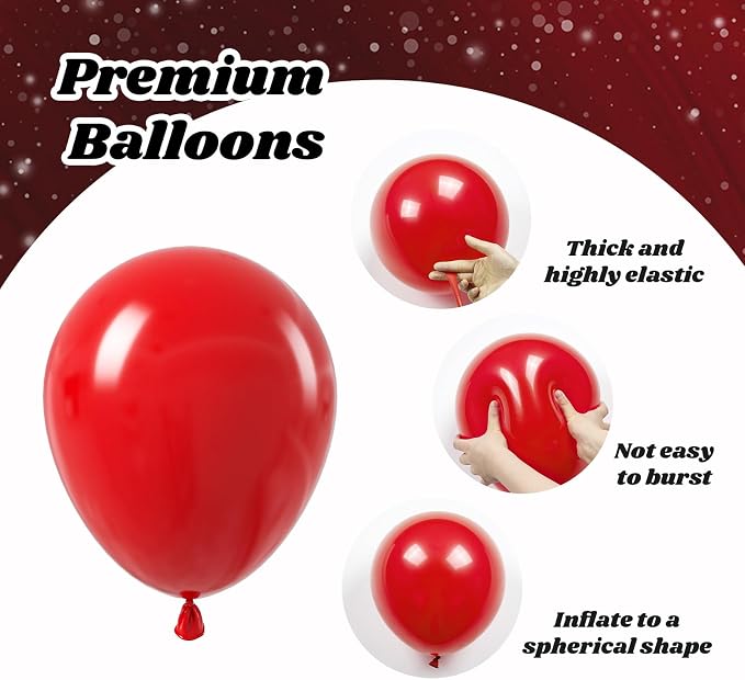 Red and Black Balloons - Image 3
