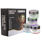 Temporary Hair Color Chalk, Hair Wax Color For Birthday,Party, Cosplay DIY, Halloween, Christmas (4, Red Blue Purple Green)