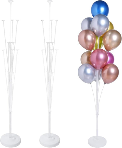 2 Sets of Balloon Stand Kit - 62in Balloon Stands by KATBUU