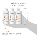 KERAZON Brazilian Keratin Treatment Buriti Liss Kit 2oz/60ml - At Home Keratin Treatment Smoothing and Straightening - Keratina para Alisar el Pelo - For All Hair Types