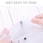 Disposable Medical Clear Vinyl Exam Gloves Industrial Gloves - Latex-Free & Powder-Free 100PCS - Medium