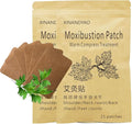 50 Patches Moxibustion Herbal Warming Patch – Mugwort Self-Heating Pads, Comfort for Back, Neck, Shoulder, Knee & Joints, Traditional Chinese Inspired (12 * 8cm)