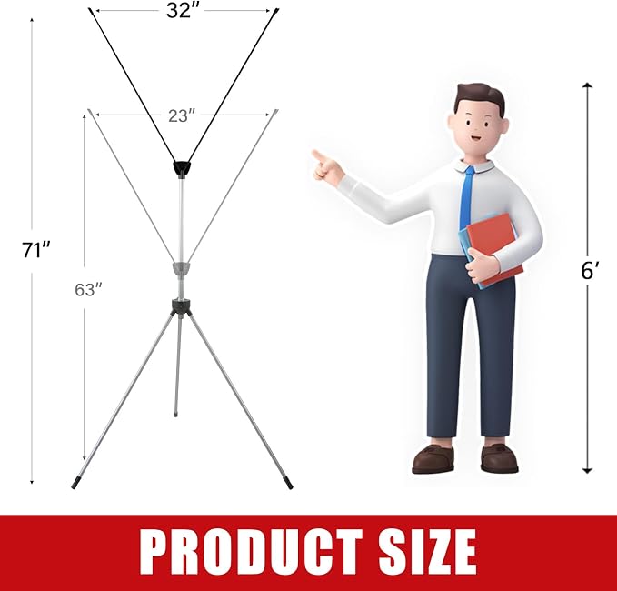 Custom X Banner Stand 32"x71", Portable Retractable Banner - Image 7