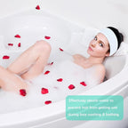 3 Pack Facial Spa Headband for Women - Adjustable, Non-Slip Terry Cloth Headband for Washing Face, Makeup, and Shower - Soft and Stretchable Hair Wrap
