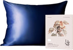 Oriental Lakeside® 100% Pure 22 Momme Mulberry Silk Pillowcase with Hidden Zipper - Nighttime Skincare & Hair Care Hydrating Pillow Cover