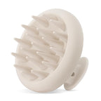 HEETA Scalp Massager Hair Growth, Scalp Scrubber with Soft Bristles, Integrated Silicone Design, Scalp Exfoliator for Dandruff Removal & Relax Scalp, Shampoo Brush Fit Wet Dry Hair Use, Oatmeal