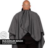 Barber Strong The Barber Cape Haircut Cover for Men, Hair Repelling and Static-Reducing Material, Water Resistant Fabric