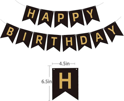 Happy Birthday Banner Birthday Party Supplies - Image 2
