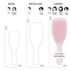 Tangle Teezer Ultimate Detangler Hairbrush for Wet & Dry Hair, Eliminates Knots & Reduces Breakage for Long, Thick, & Curly Hair Types, Large, Pink & Purple