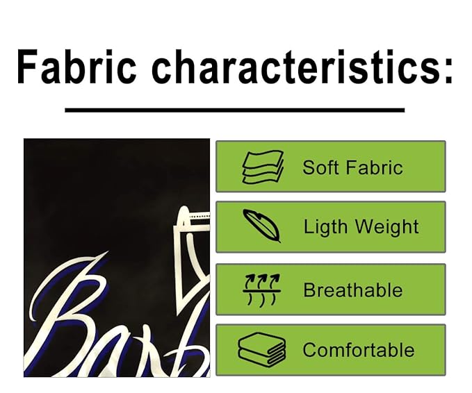 Barber Cape for Men, Haircut Cape with Snaps, Professional Salon Cutting Cape, Large Waterproof Hairdressing Cape Gown Apron for Hairstylist- 63”× 56”(Barbershop Pattern)