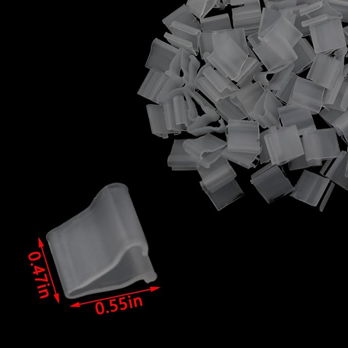 150pcs Transparent Balloon V-Clips: 150 Count, Eco-Friendly, Unisex Adult - Image 2
